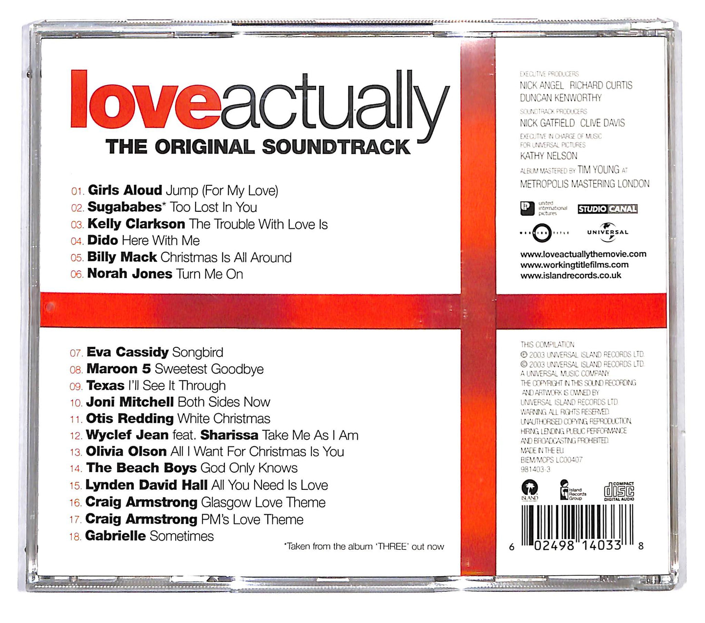 EBOND Various - Love Actually - The Original Soundtrack CD CD116144