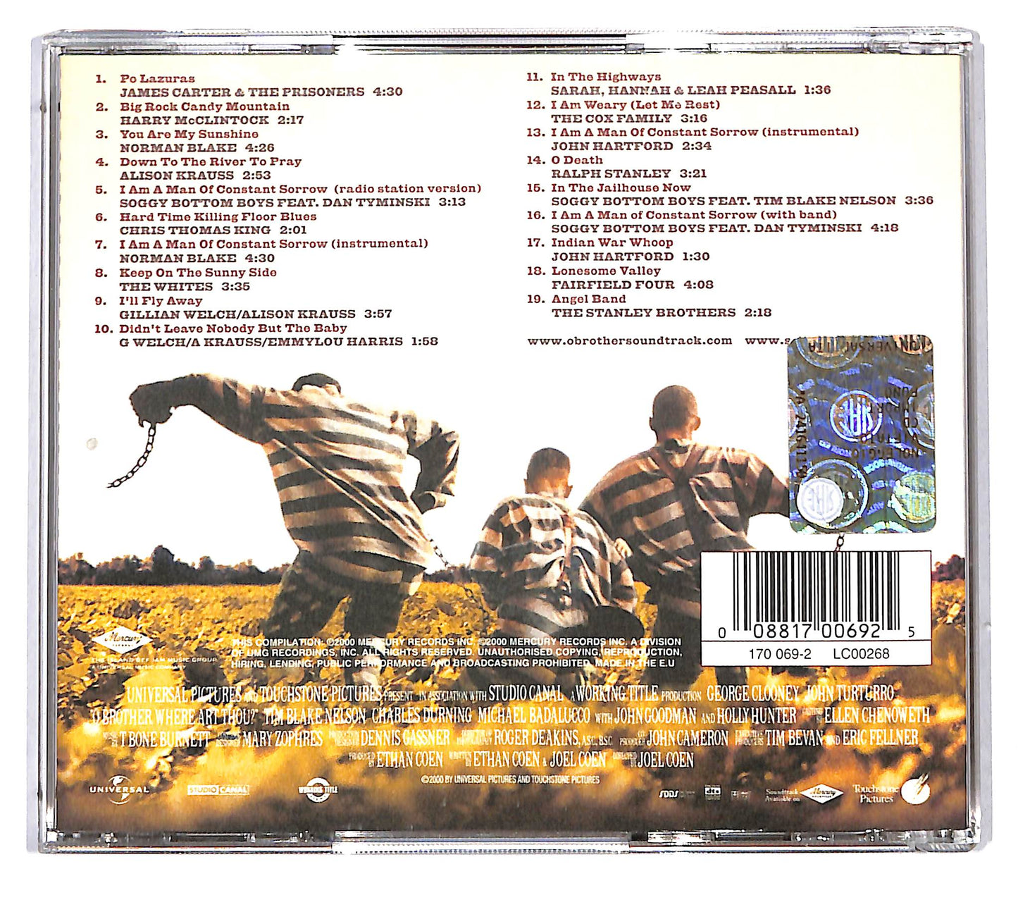 EBOND Various - O Brother, Where Art Thou? (Soundtrack) CD CD116145