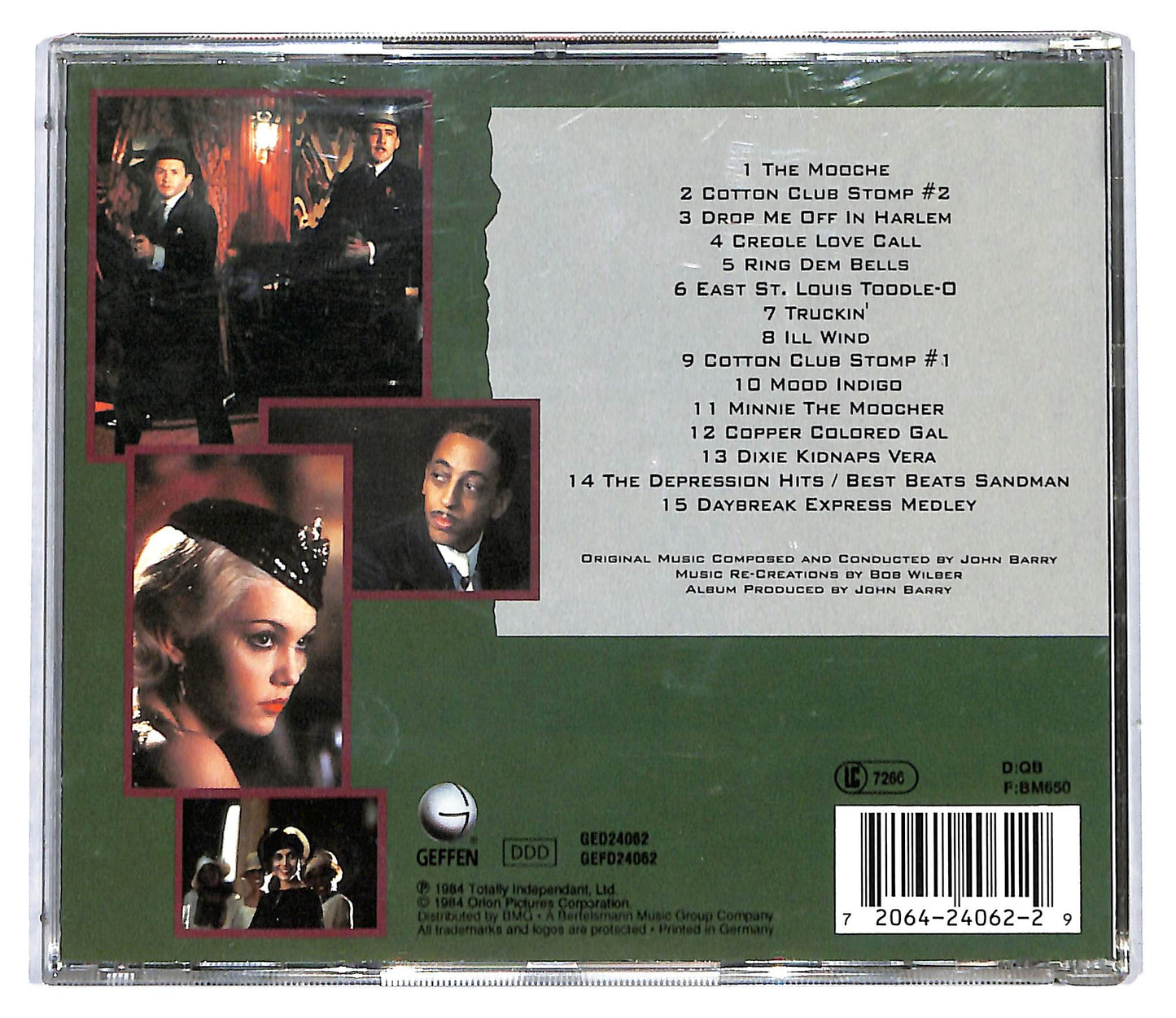 EBOND John Barry - The Cotton Club (Soundtrack) CD CD116210