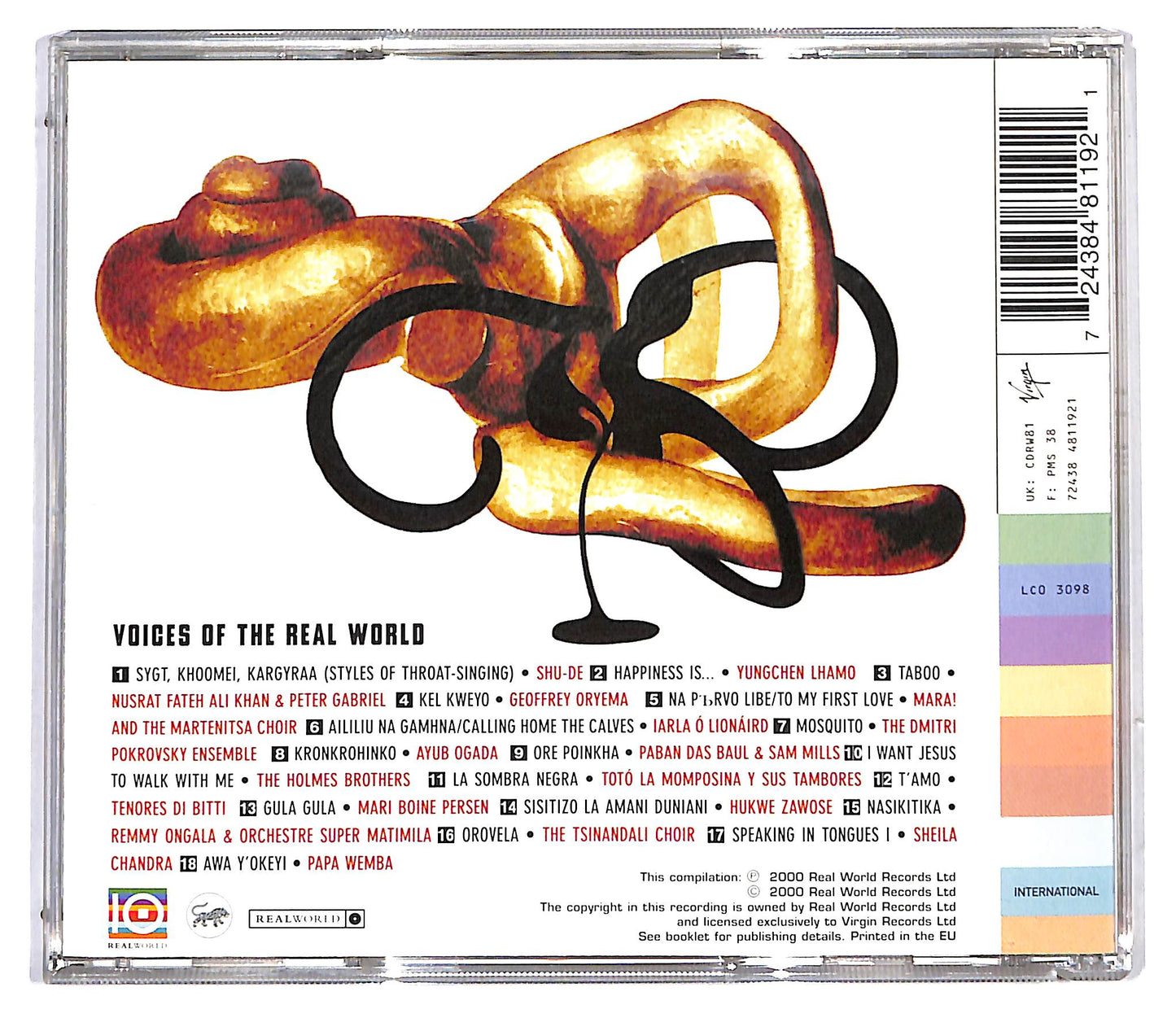 EBOND Various - Voices Of The Real World CD CD116248