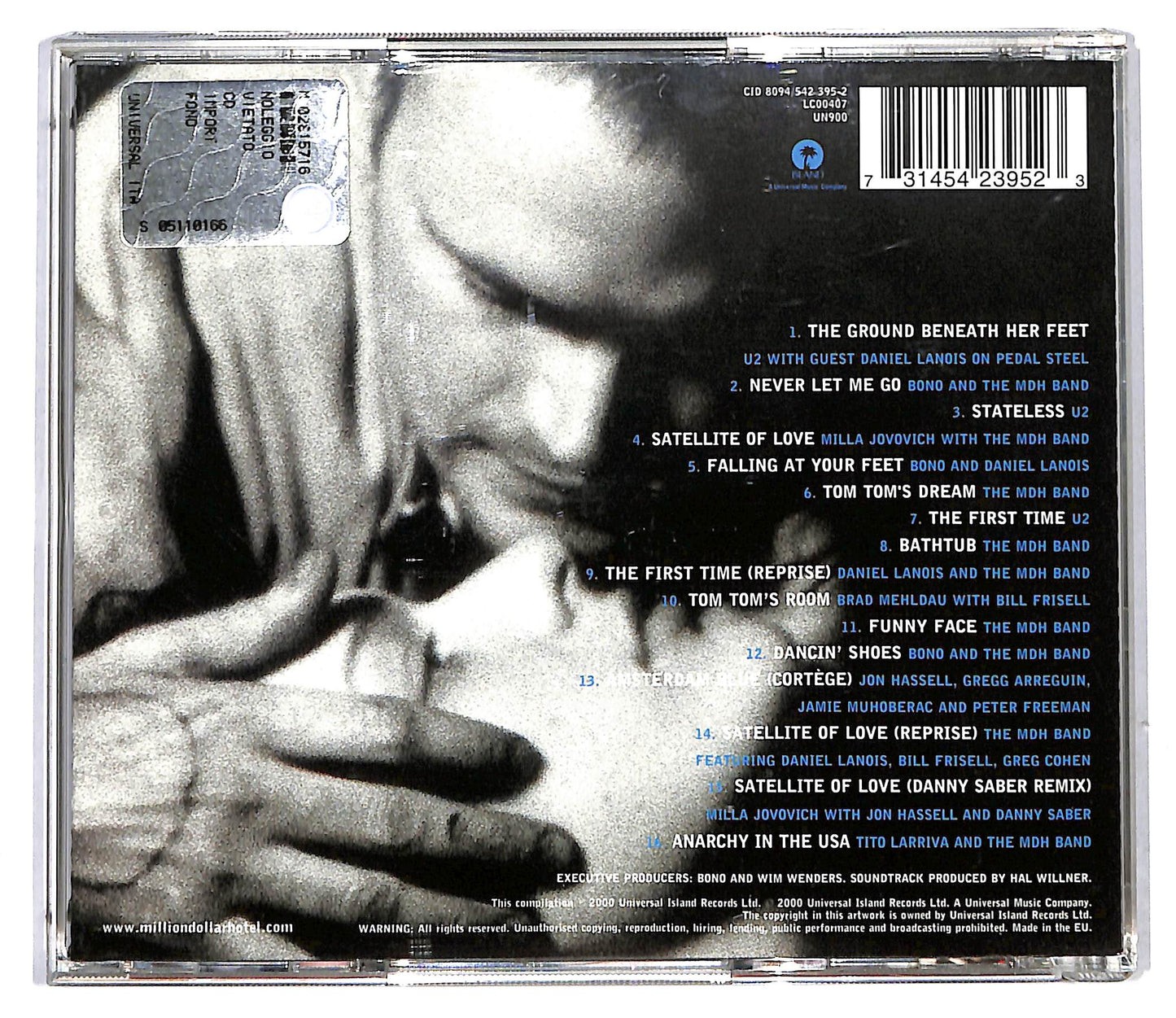 EBOND Various - The Million Dollar Hotel (Soundtrack) CD CD116305