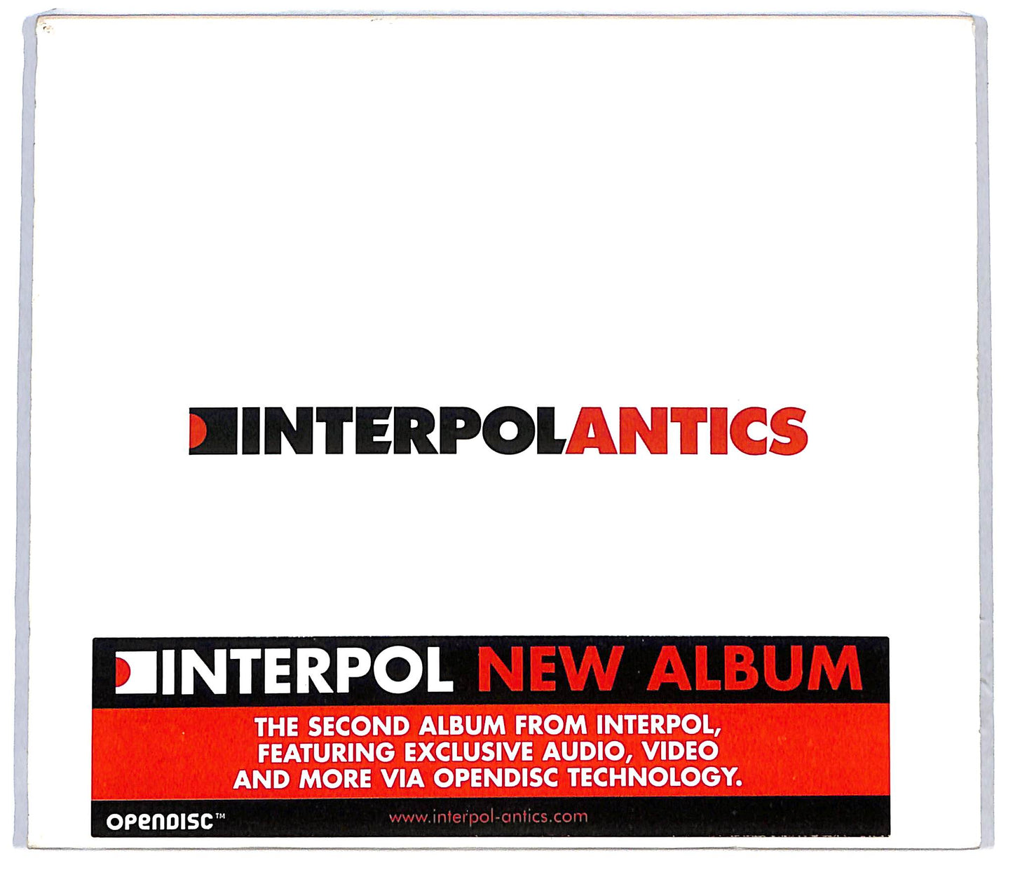EBOND Interpol - Antics CD CD116327