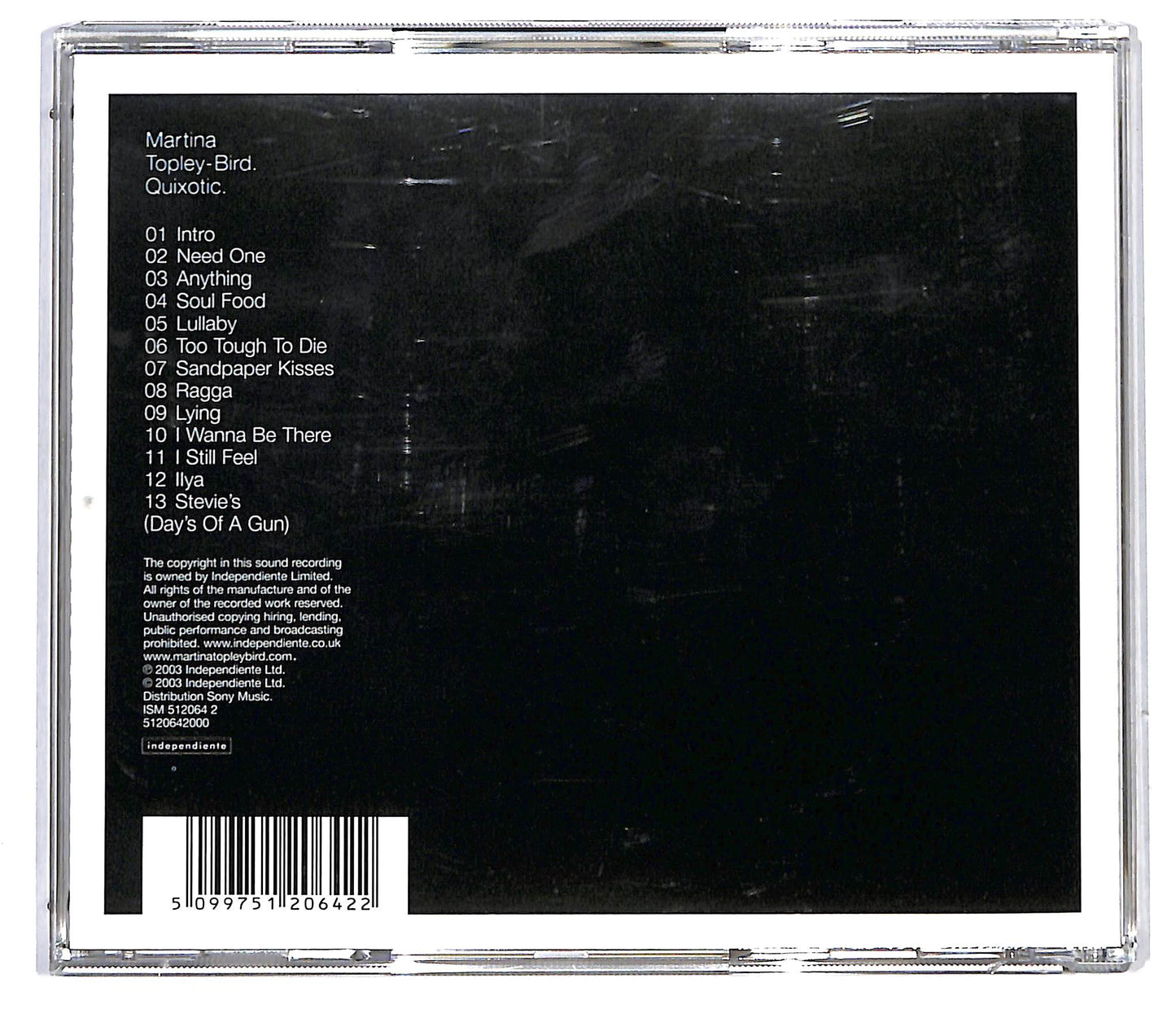 EBOND Martina Topley-Bird - Quixotic CD CD116331