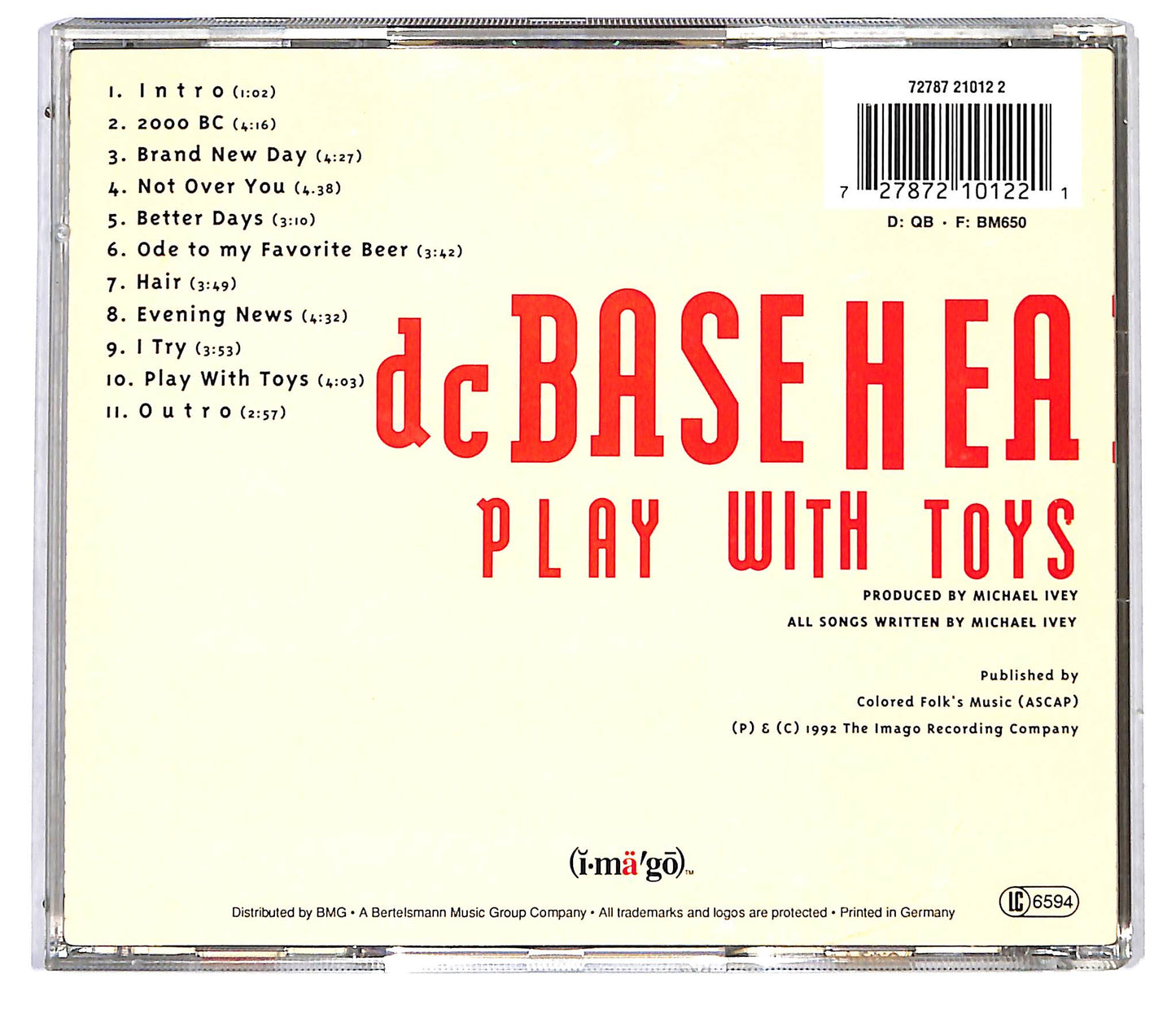 EBOND dcBasehead - Play With Toys CD CD116336