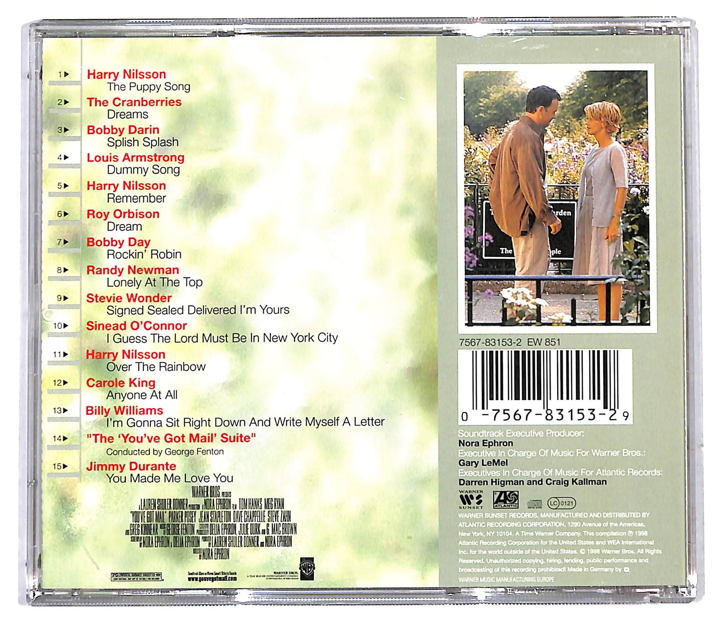 EBOND Various - Music From The Motion Picture You've Got Mail CD CD116341