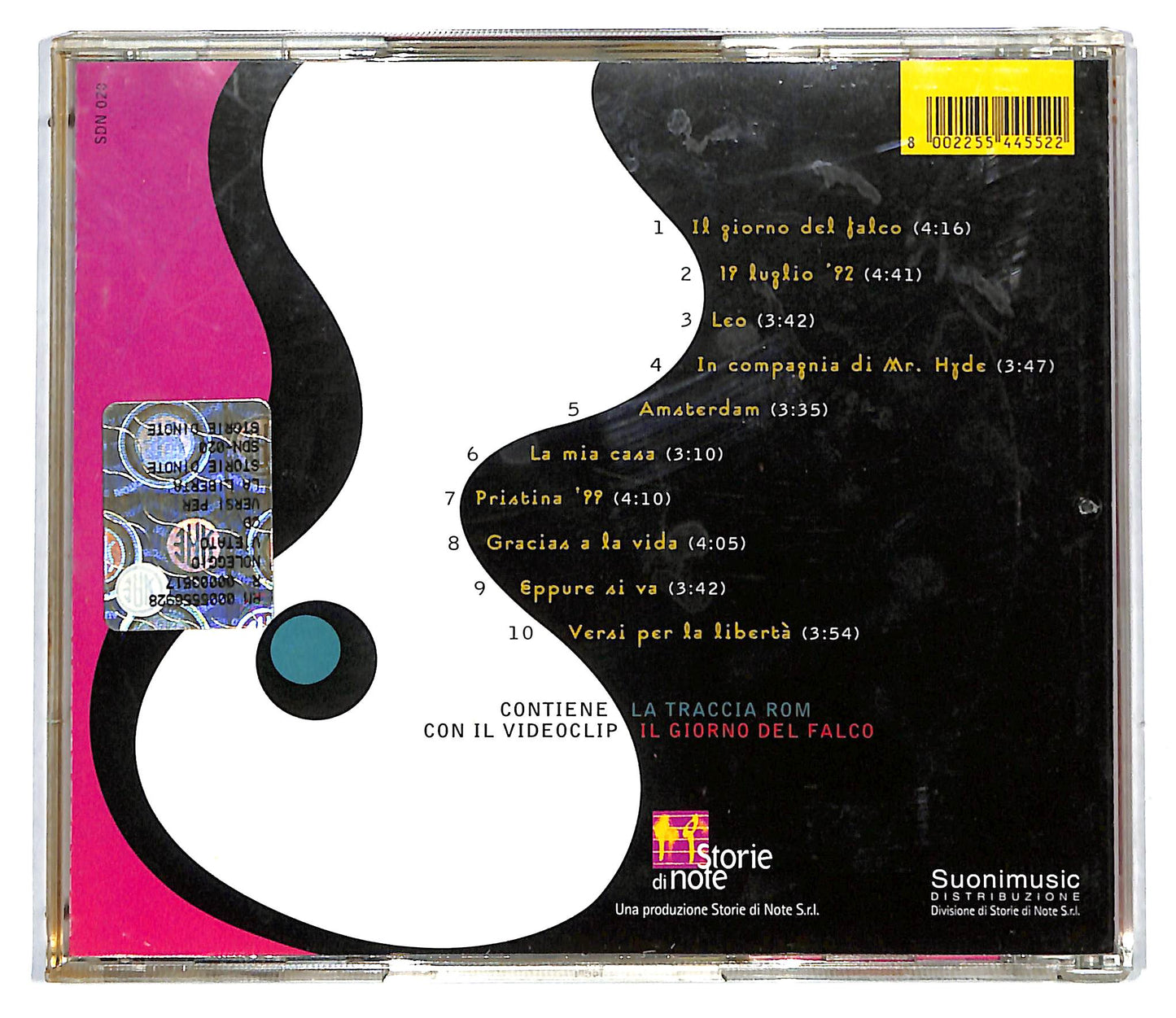 EBOND Pippo Pollina - Versi Per La Liberta CD CD116425