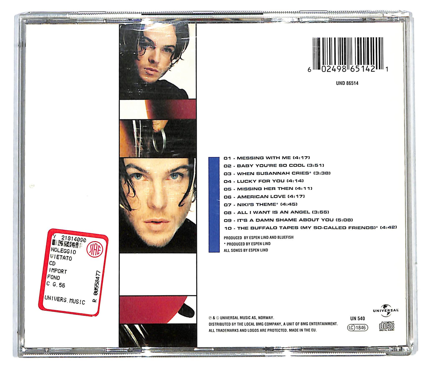 EBOND Espen Lind - Red CD CD116426