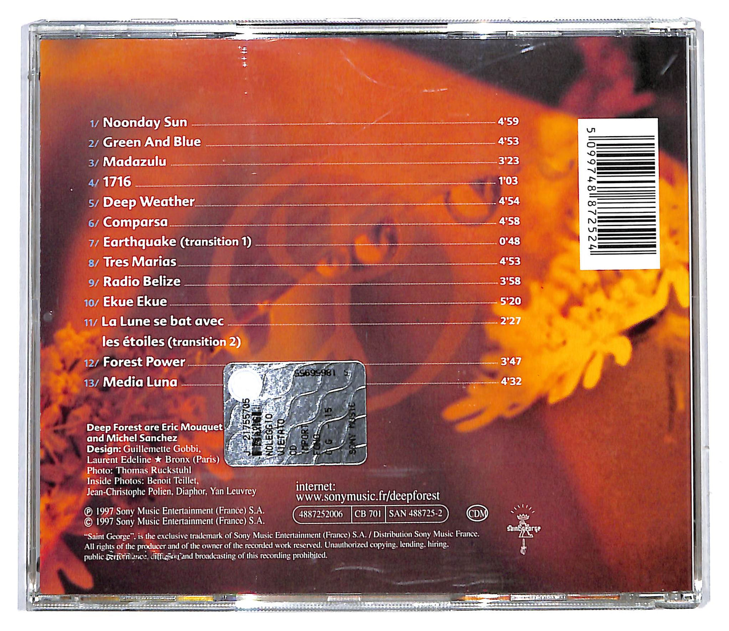 EBOND Deep Forest III - Comparsa CD CD116430