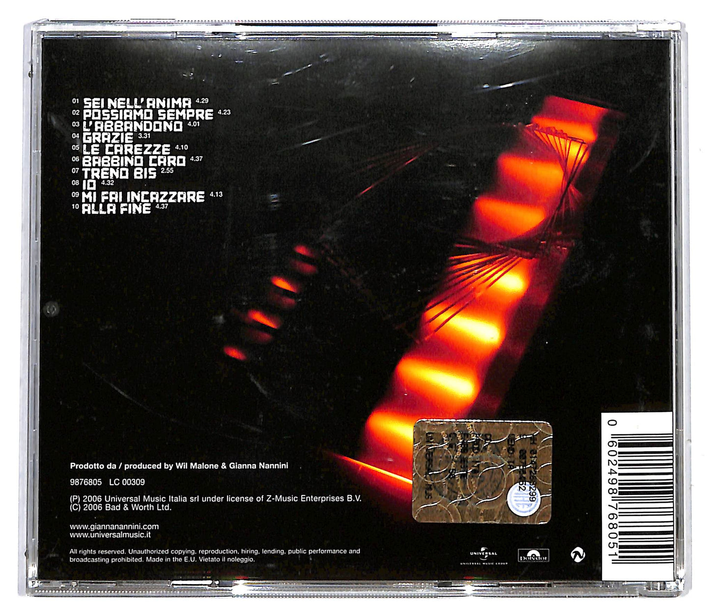 EBOND Gianna Nannini - Grazie CD CD116505