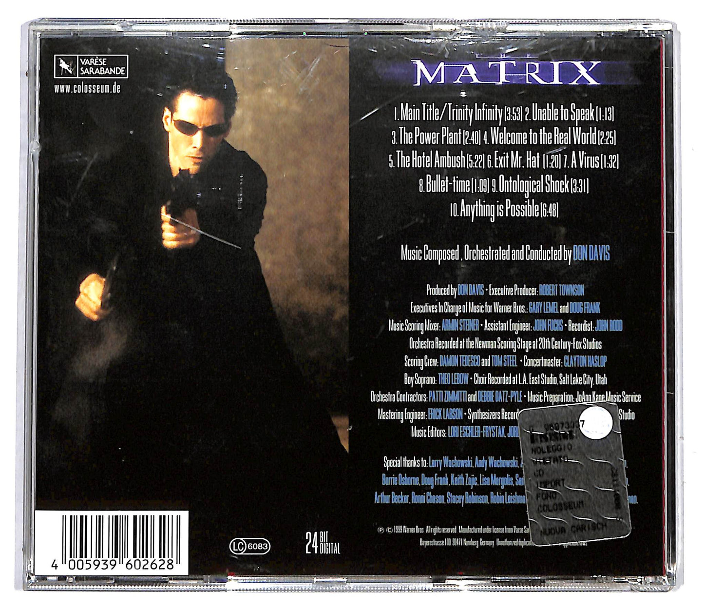 EBOND Don Davis - The Matrix (Original Motion Picture Score) CD CD116507