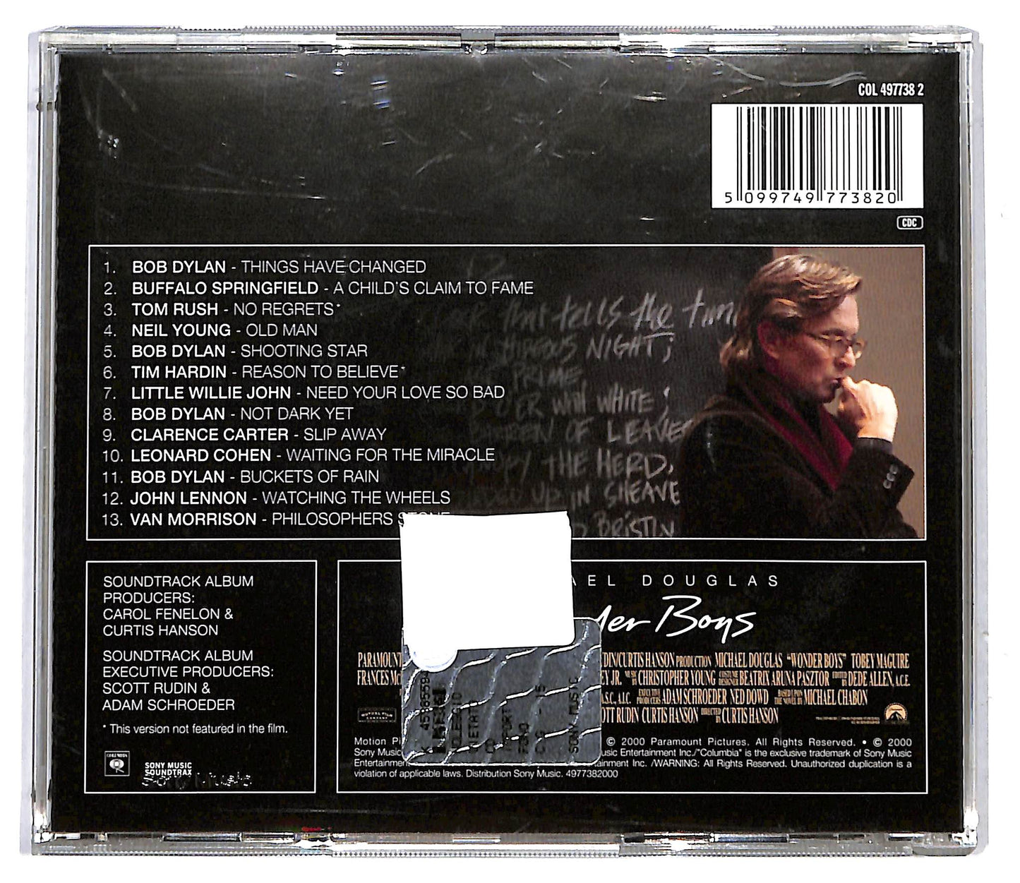 EBOND Various - Wonder Boys - Music From The Motion Picture CD CD116519