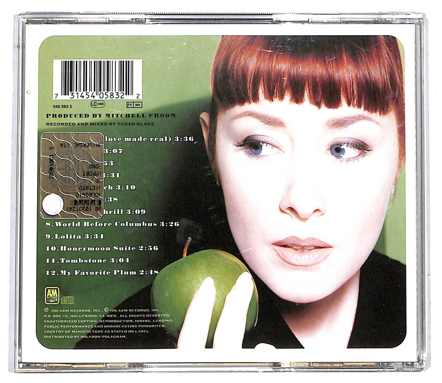 EBOND Suzanne Vega - Nine Objects Of Desire CD CD116522