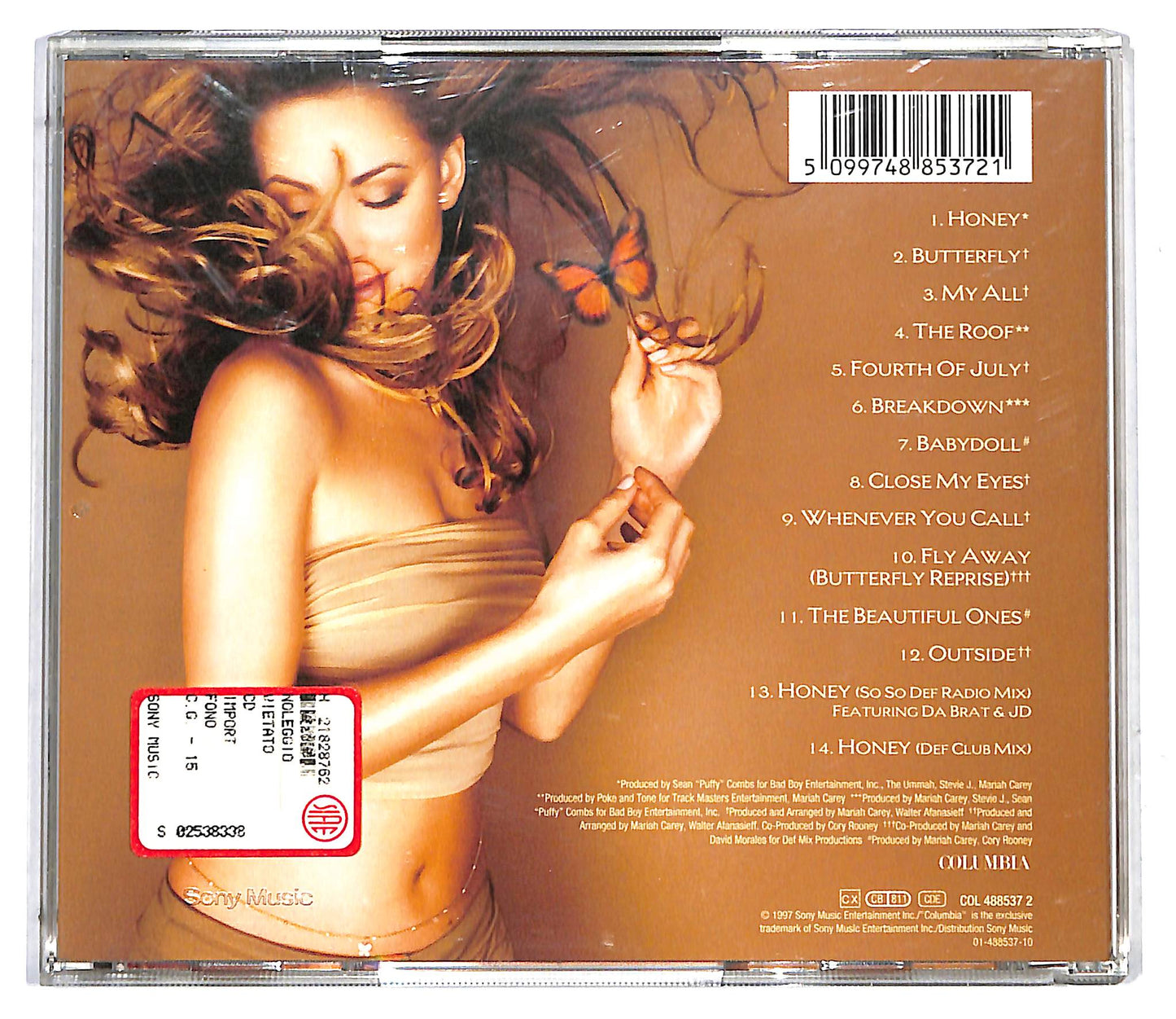 EBOND Mariah Carey - Butterfly CD CD116530