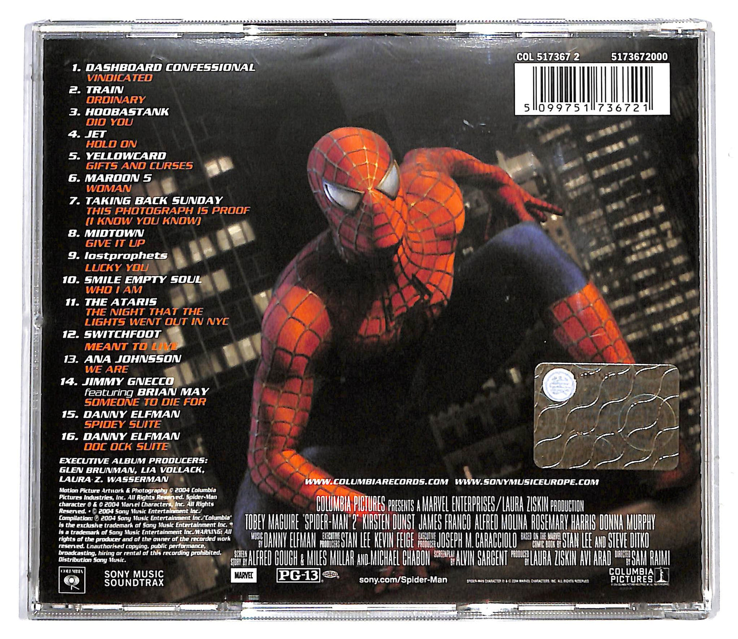 EBOND Various - Spider-Man 2 (Music From And Inspired By) CD CD116539