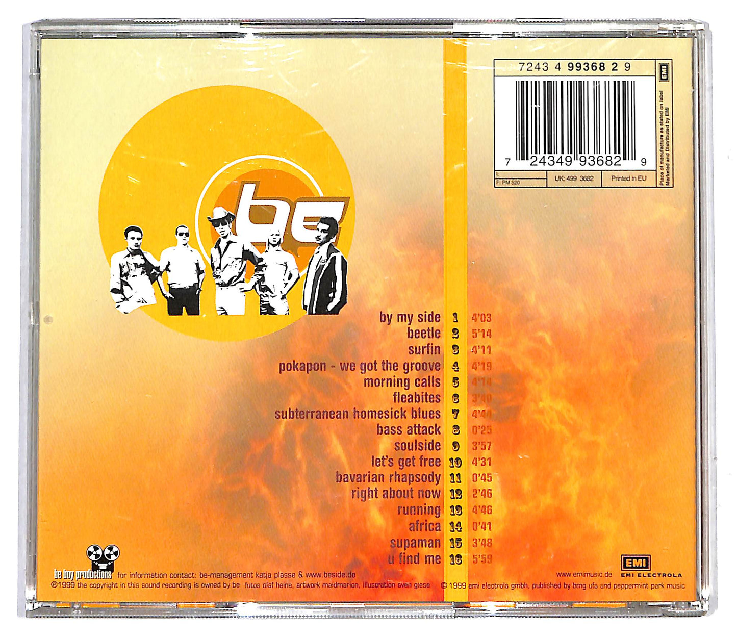 EBOND Be - Orange CD CD116545