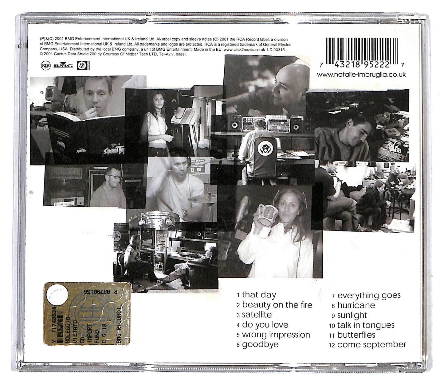 EBOND Natalie Imbruglia - White Lilies Island CD CD116547