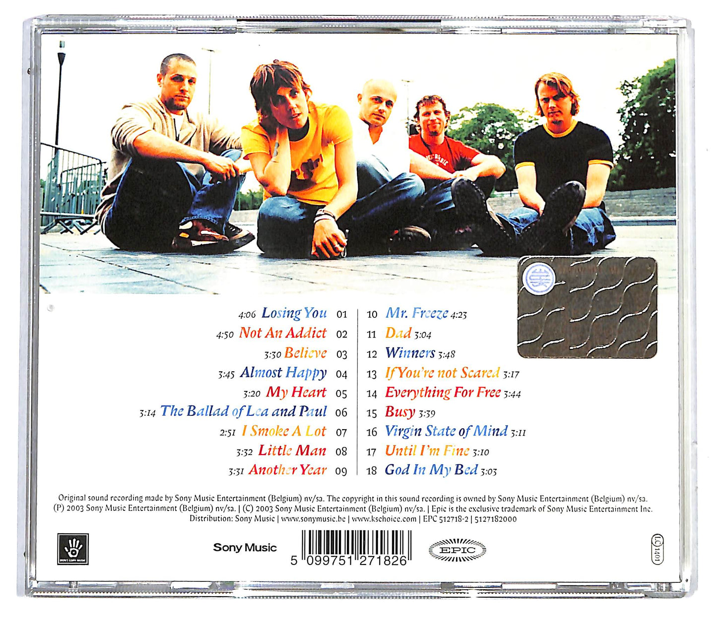 EBOND K's Choice - 10 (1993 > 2003, Ten Years Of) CD CD116563