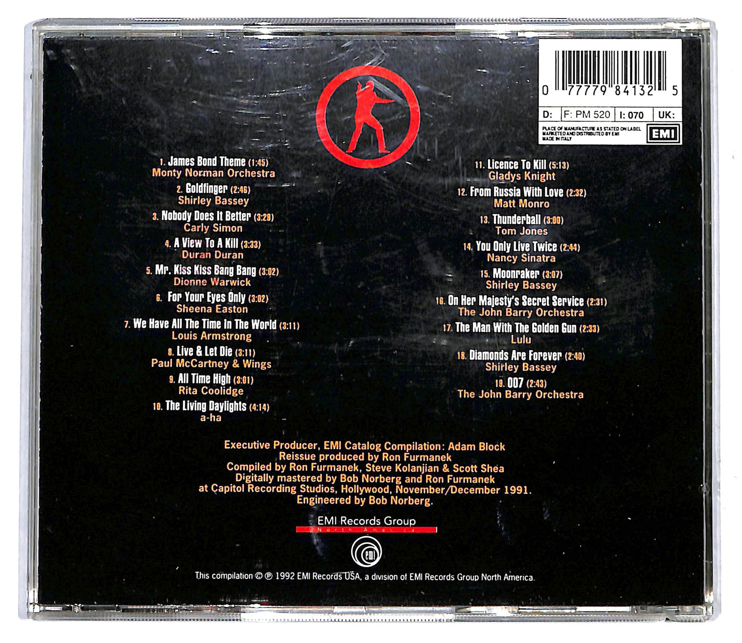 EBOND Various - The Best Of James Bond (30th Anniversary Collection) CD CD116618