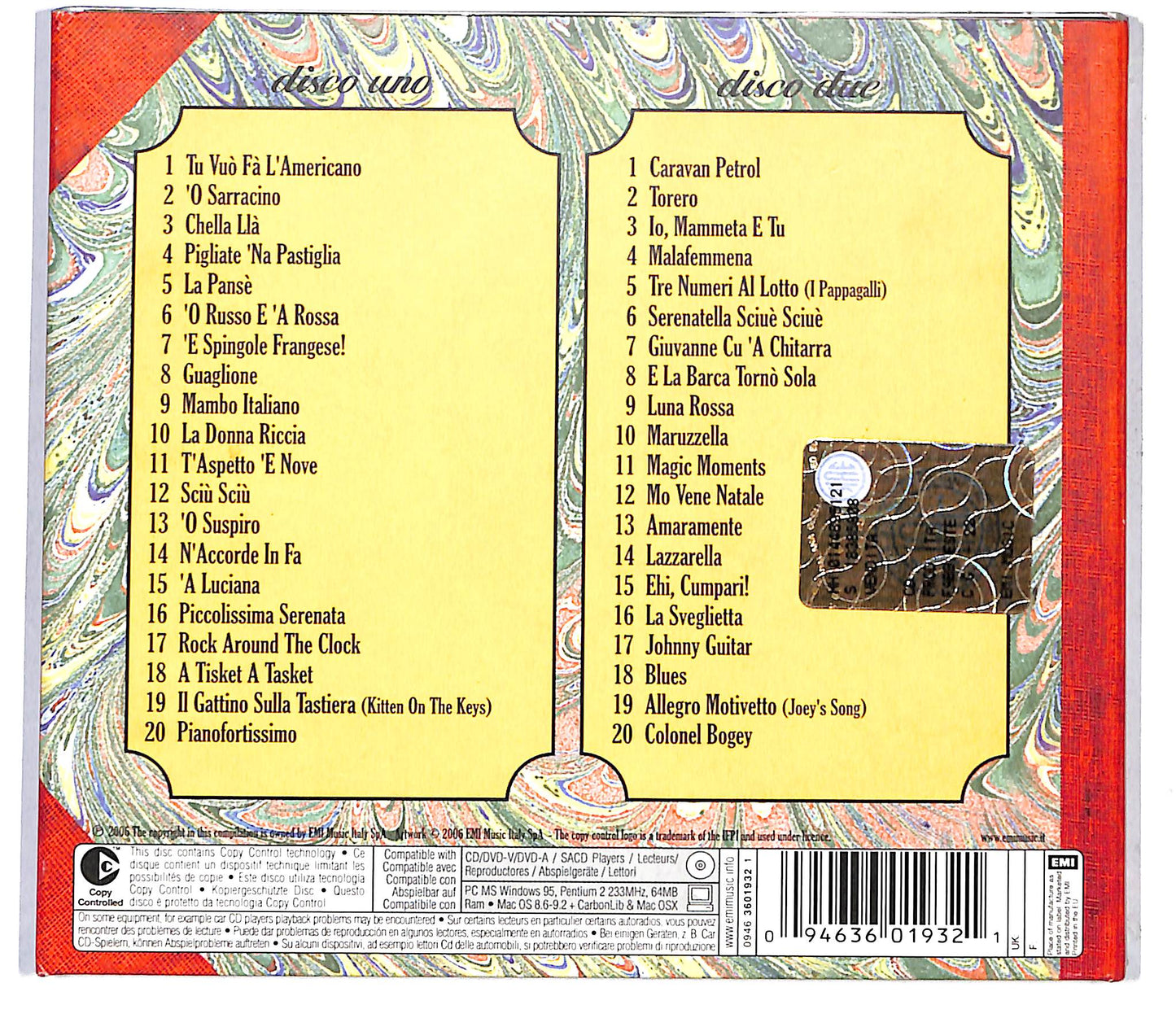 EBOND Renato Carosone - Renato Carosone DIGIPACK CD CD116630