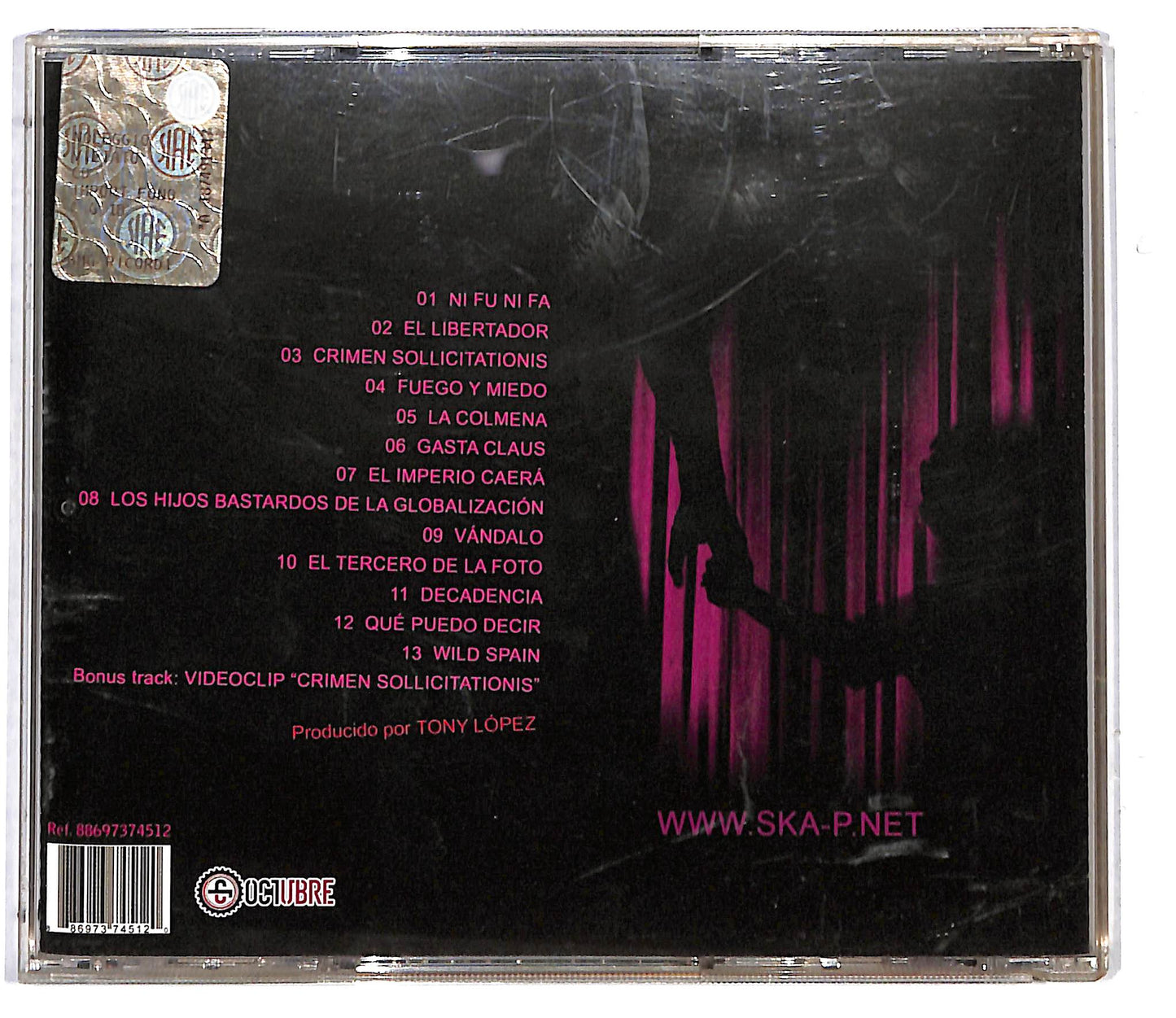 EBOND Ska-P - Lagrimas Y Gozos CD CD116635
