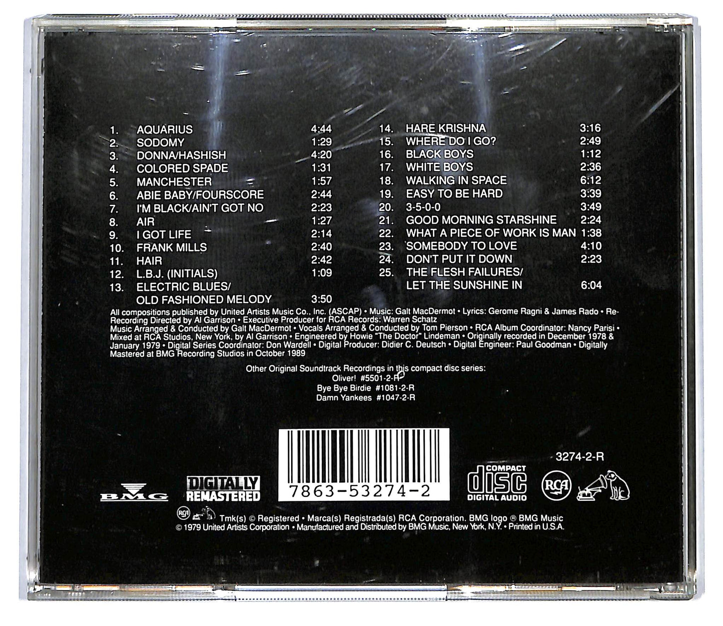 EBOND Galt MacDermot - Hair (Original Soundtrack Recording) CD116648