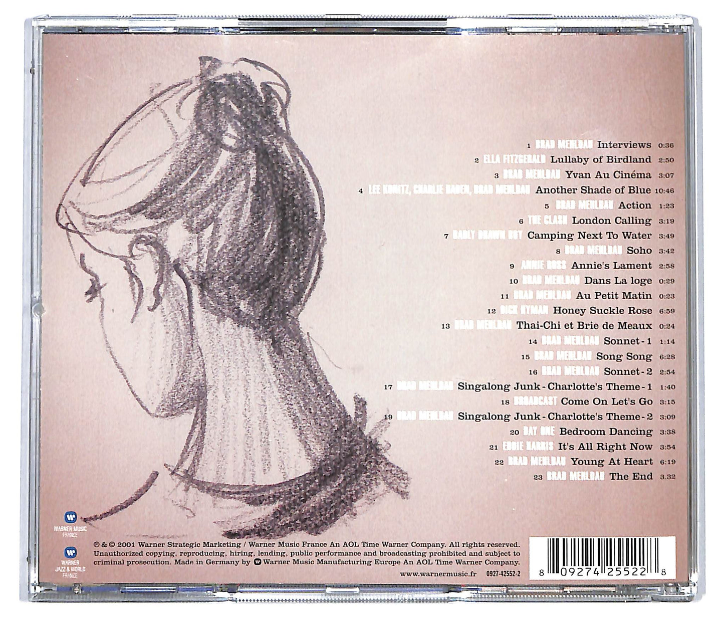 EBOND Brad Mehldau - Ma Femme Est Une Actrice (Soundtrack) CD CD116656