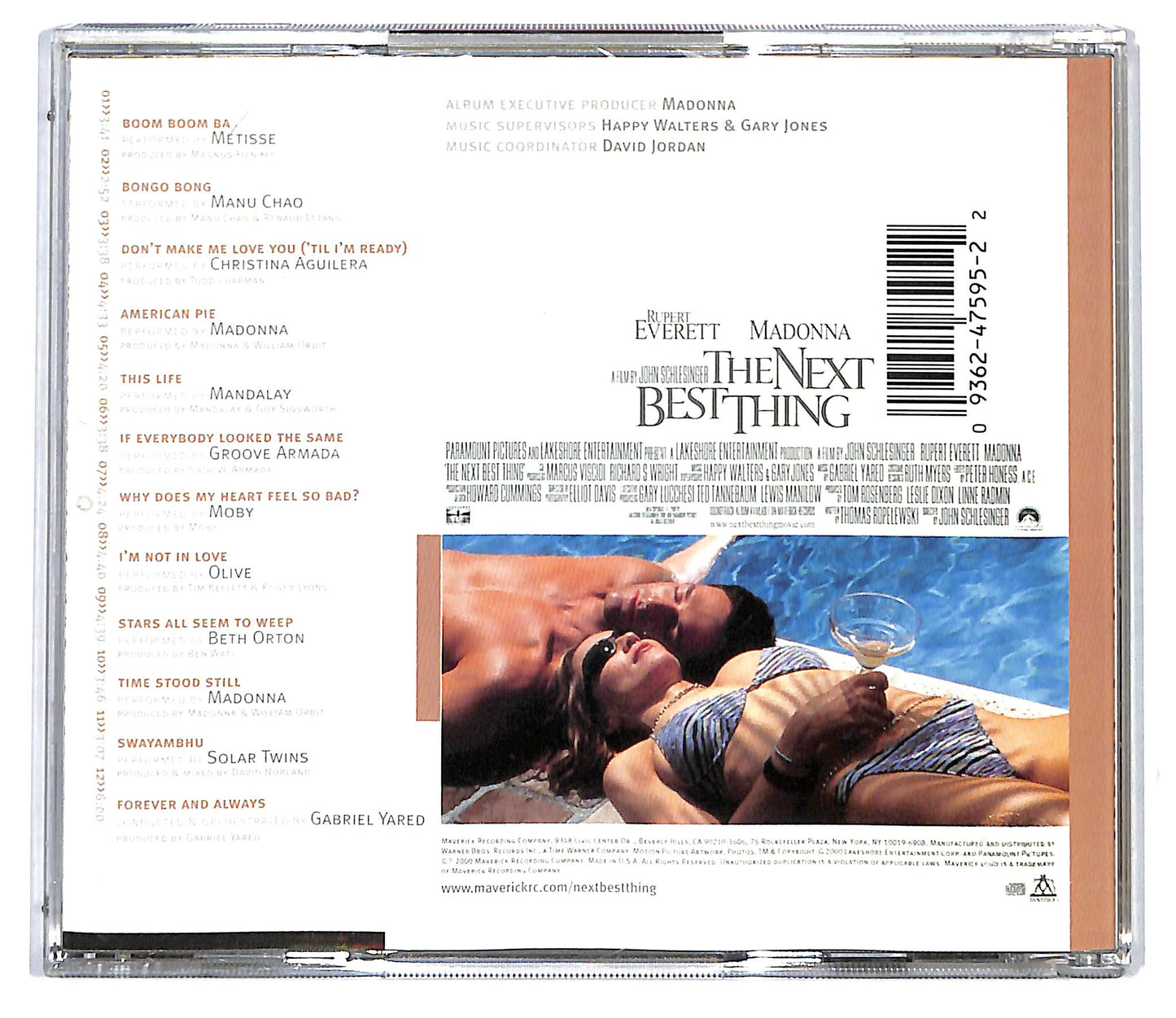 EBOND Various - The Next Best Thing (Music From The Motion Picture) CD CD116737