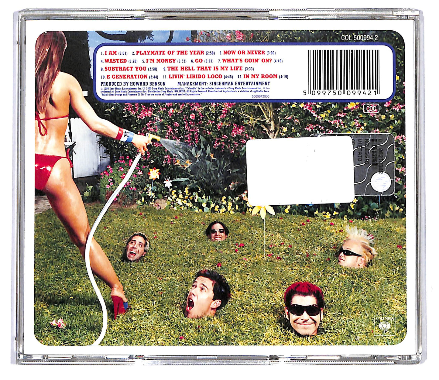 EBOND Zebrahead - Playmate Of The Year CD CD116745