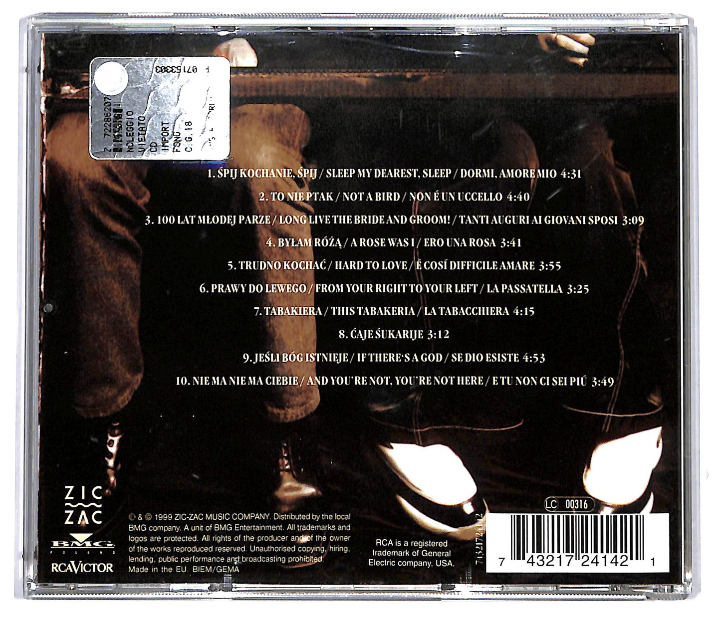 EBOND Kayah I Bregović - Kayah I Bregović CD CD116749