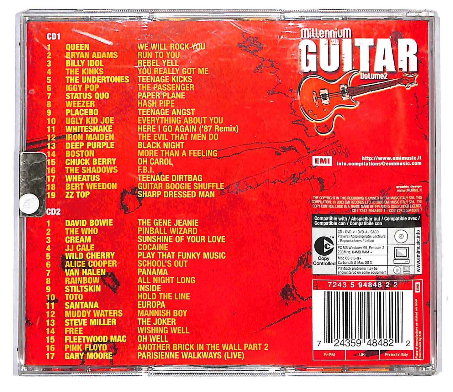 EBOND Various - Millennium Guitar Volume 2 CD CD116758