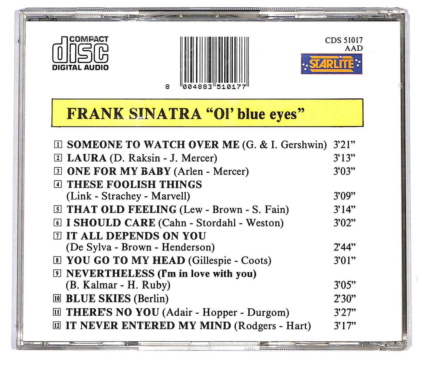 EBOND Frank Sinatra - Ol' Blue Eyes CD CD116810