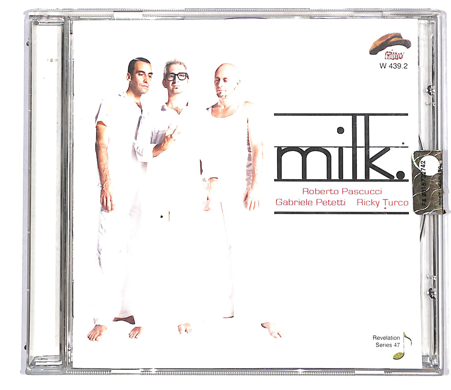 EBOND Roberto Pascucci , Gabriele Petetti , Ricky Turco - Milk. CD CD116812