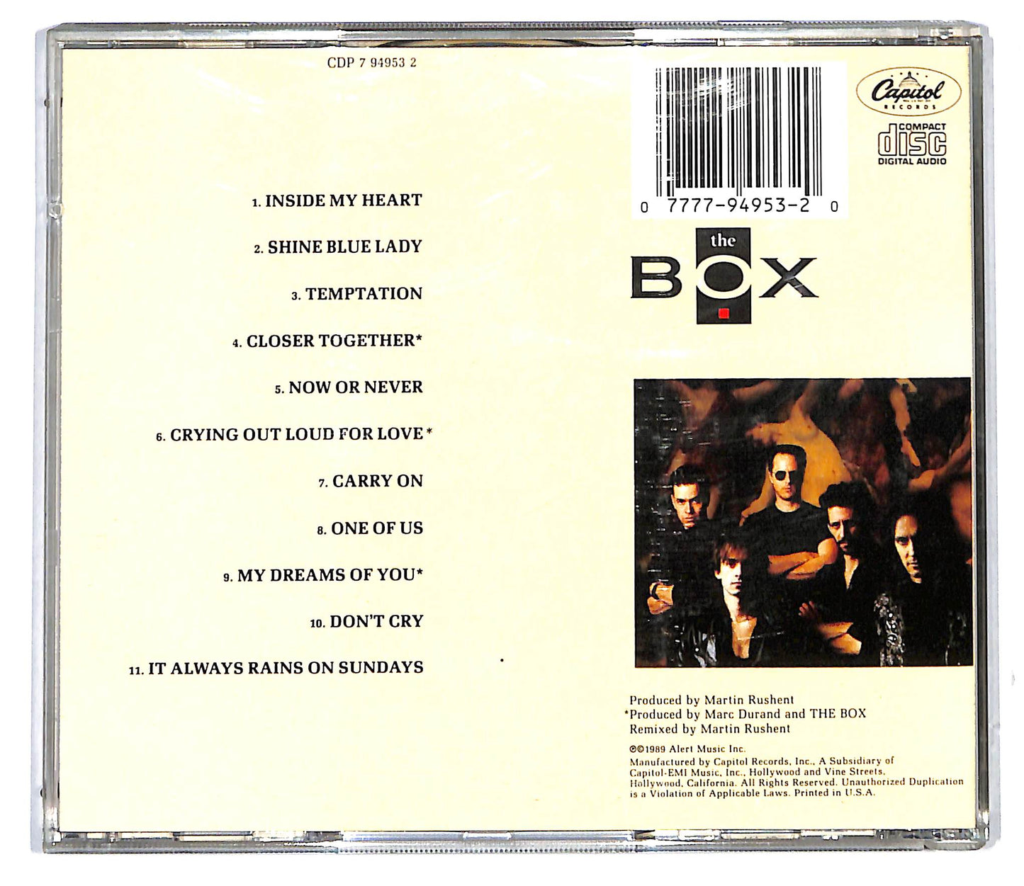 EBOND The Box - The Pleasure And The Pain CD CD116855