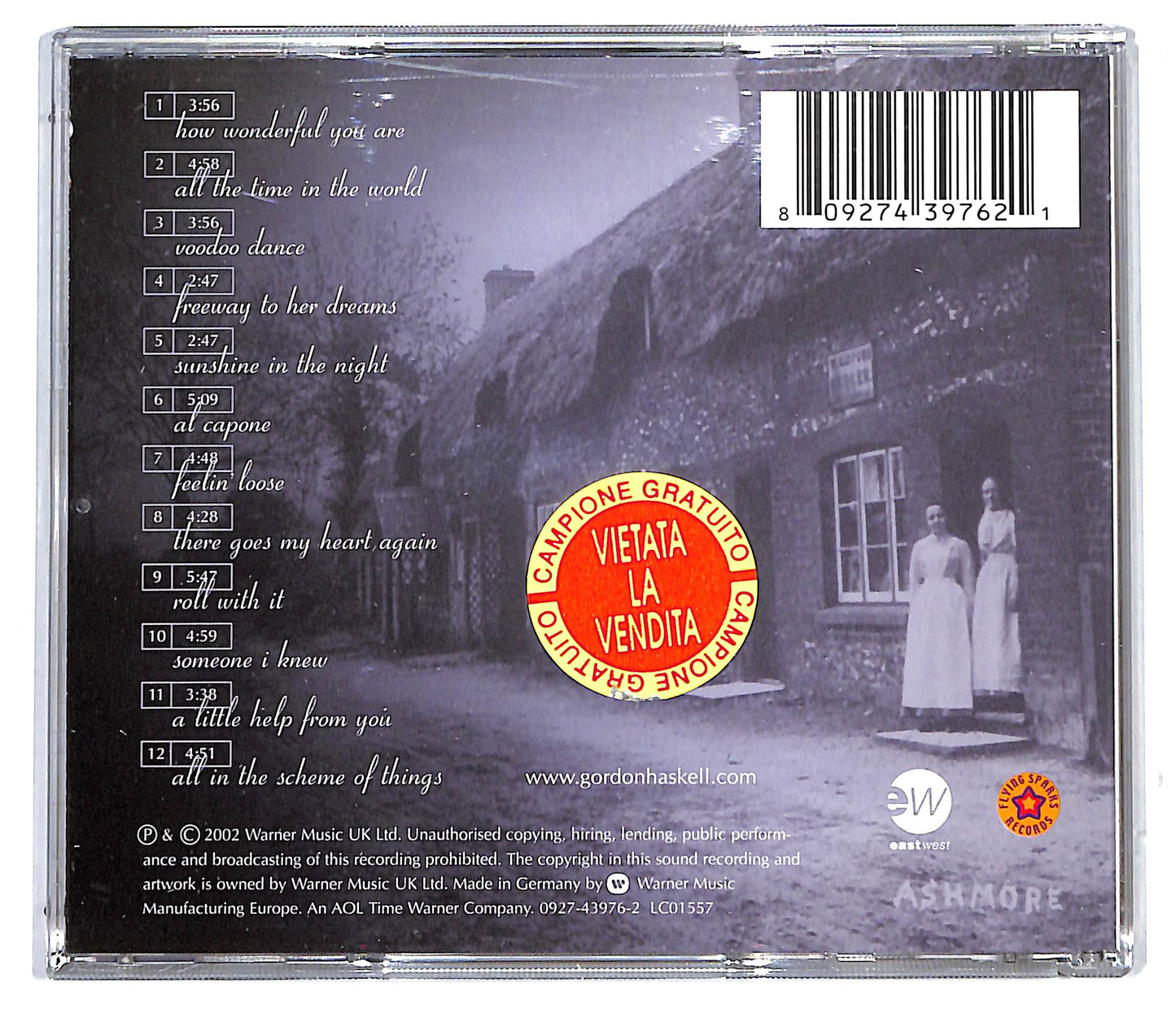 EBOND Gordon Haskell - Harry's Bar CD CD116856