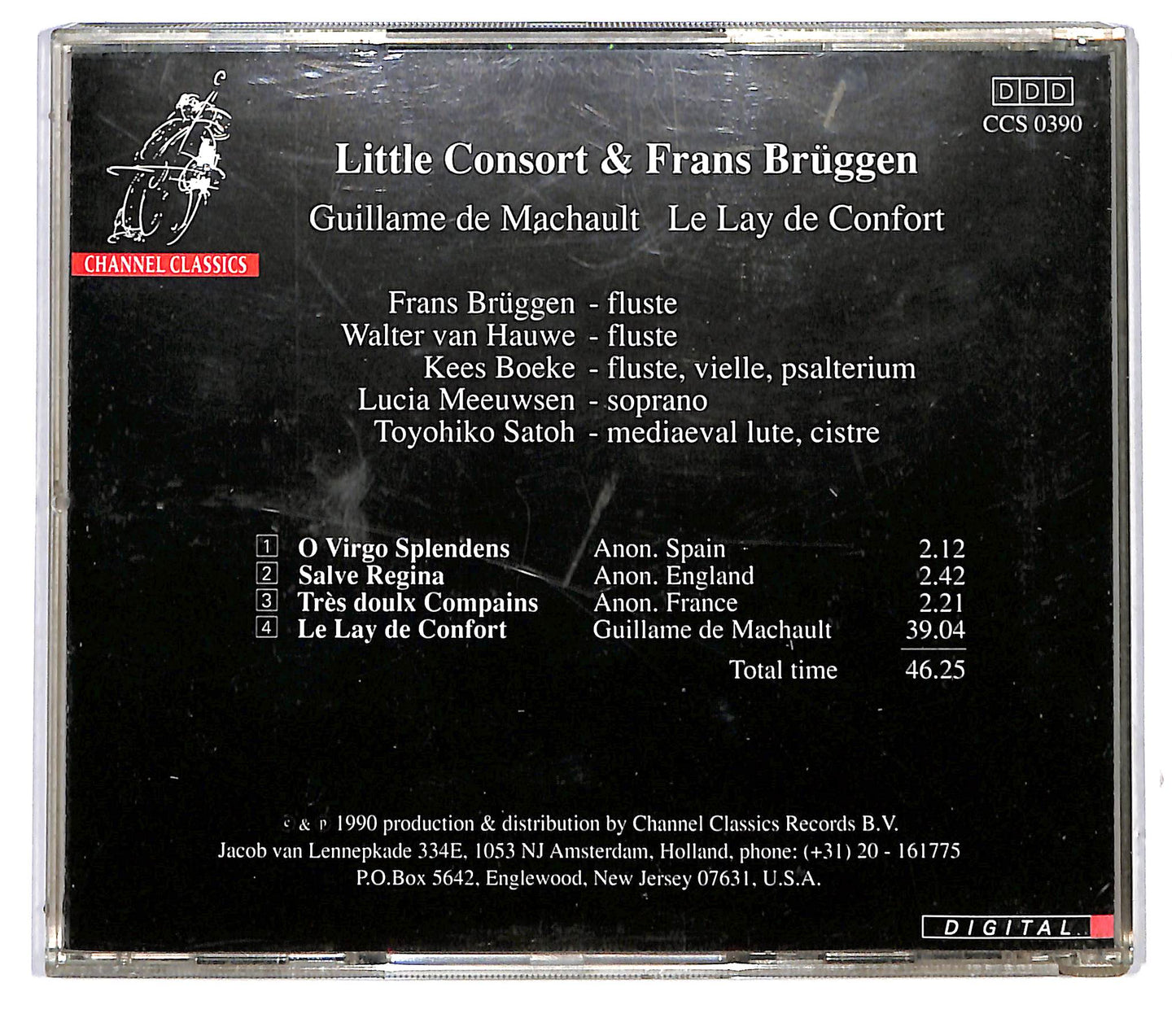 EBOND Little Consort & Frans Bruggen - Machault CD CD116923
