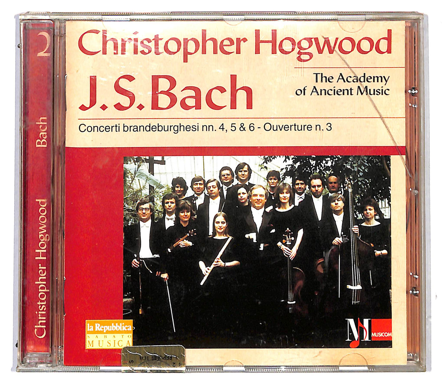 EBOND Bach - Christopher Hogwood - Concerti brandeburghesi EDITORIALE CD CD116941