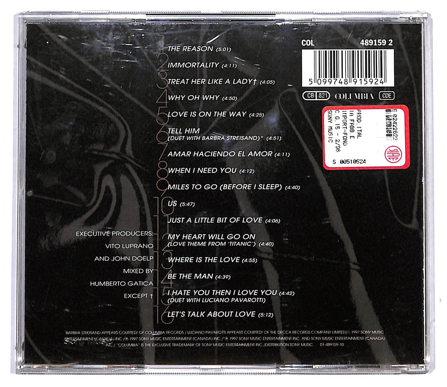 EBOND Celine Dion - Let's Talk About Love CD CD116952