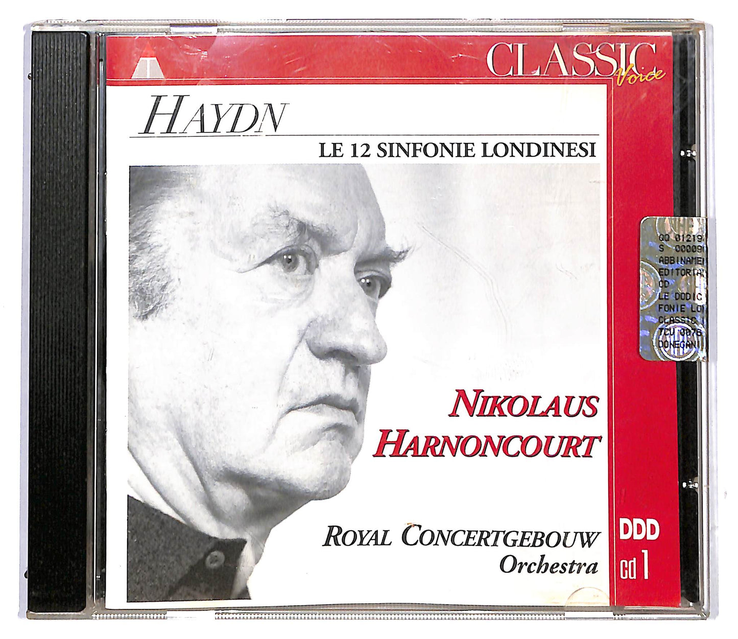 EBOND Haydn - Nikolaus Harnoncourt - Le 12 Sinfonie Londinesi1 CD CD116958
