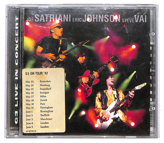 EBOND Joe Satriani , Eric Johnson, Steve Vai , G3 - Live In Concert CD CD116959