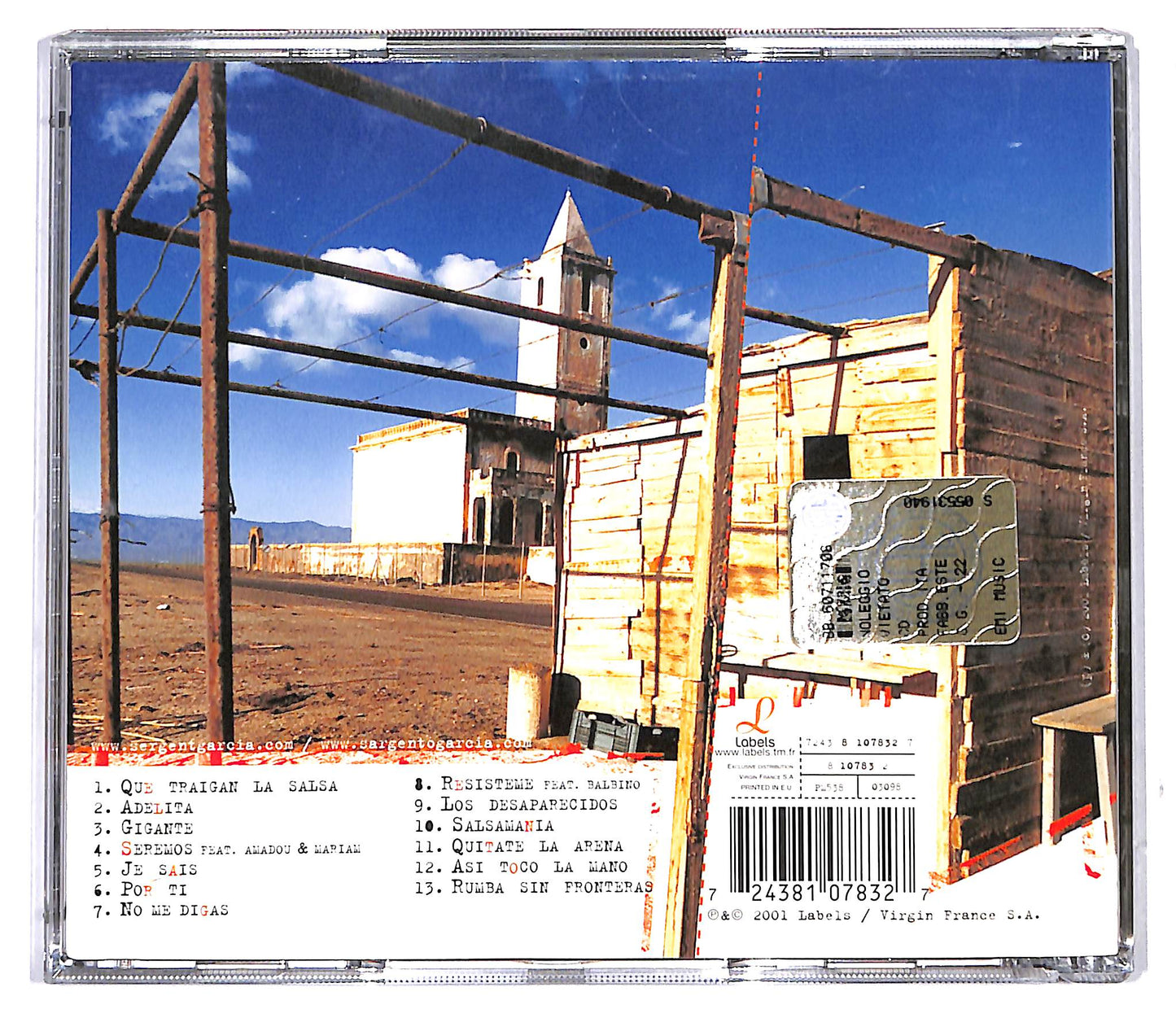 EBOND Sergent Garcia - Sin Fronteras CD CD116961