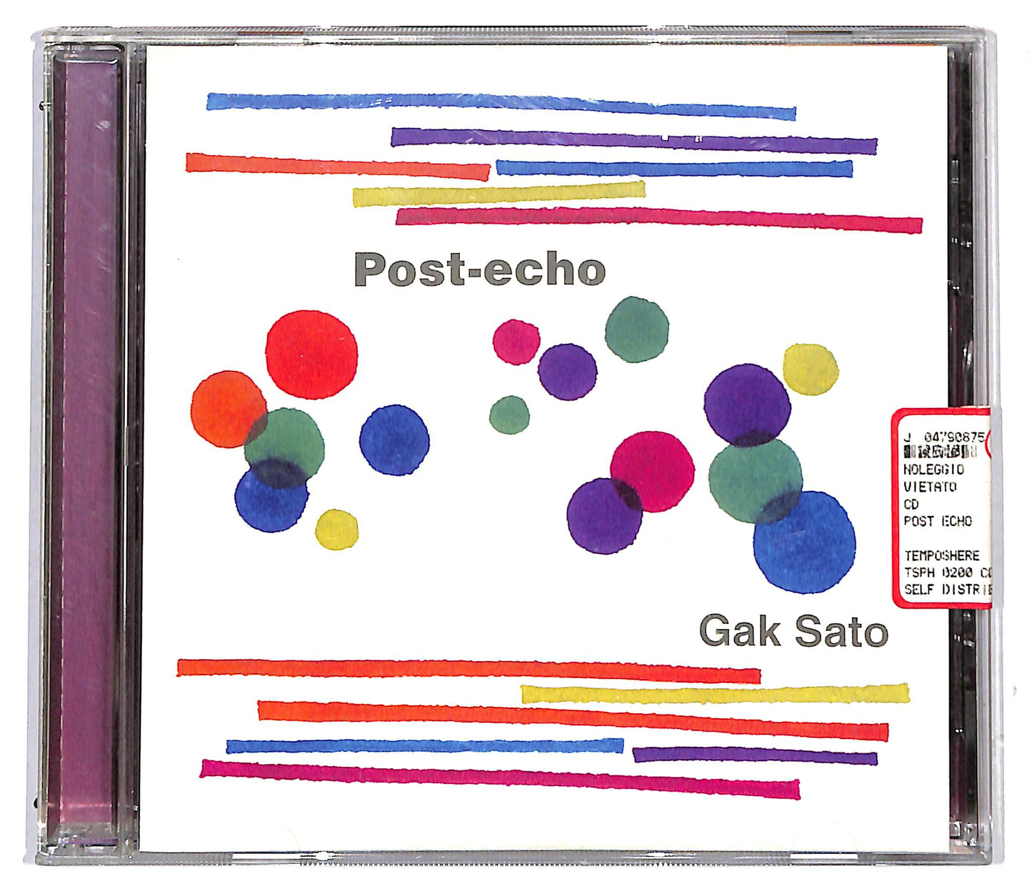 EBOND Gak Sato - Post-Echo CD CD117004