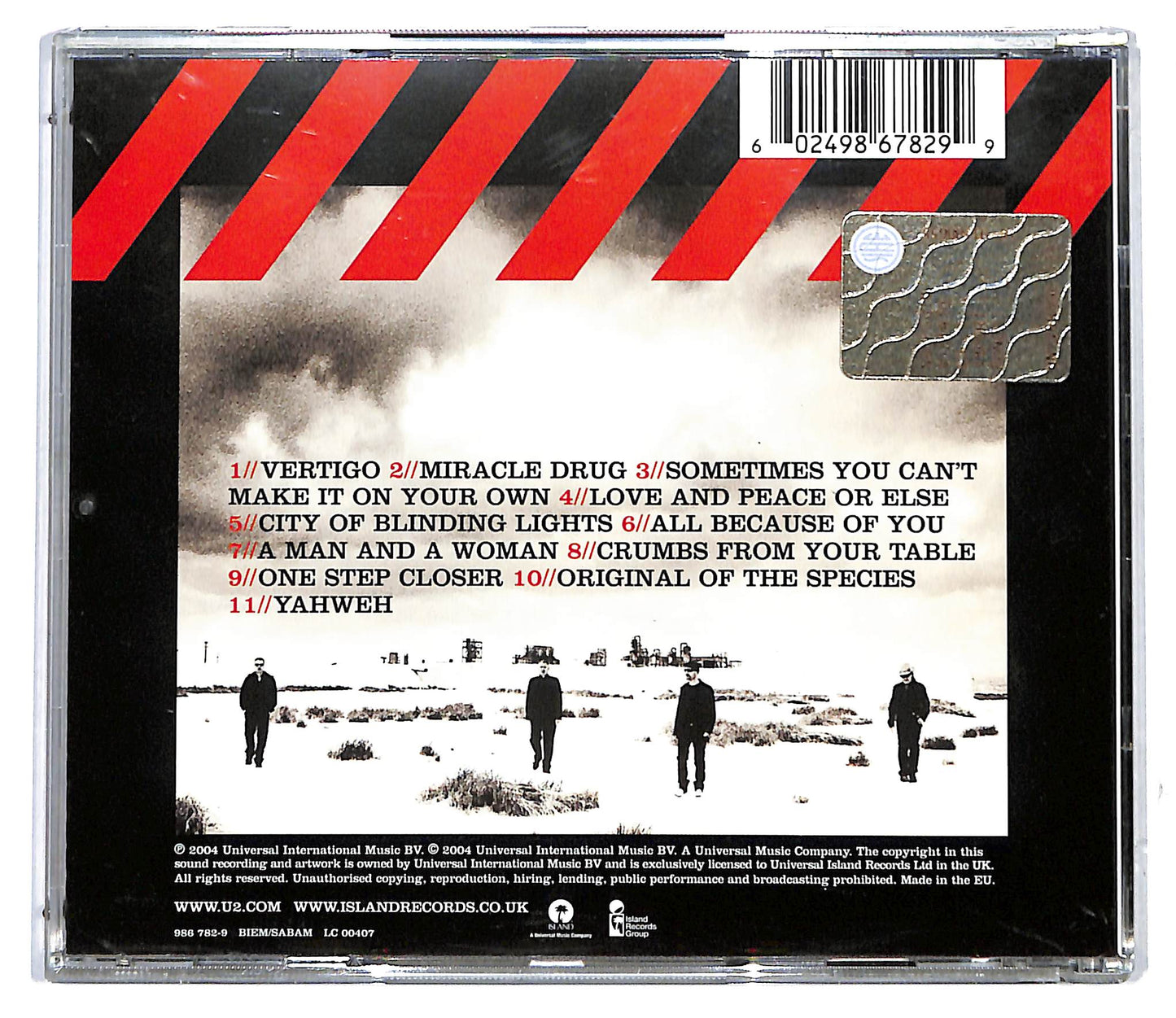 EBOND U2 - How To Dismantle An Atomic Bomb CD CD117015