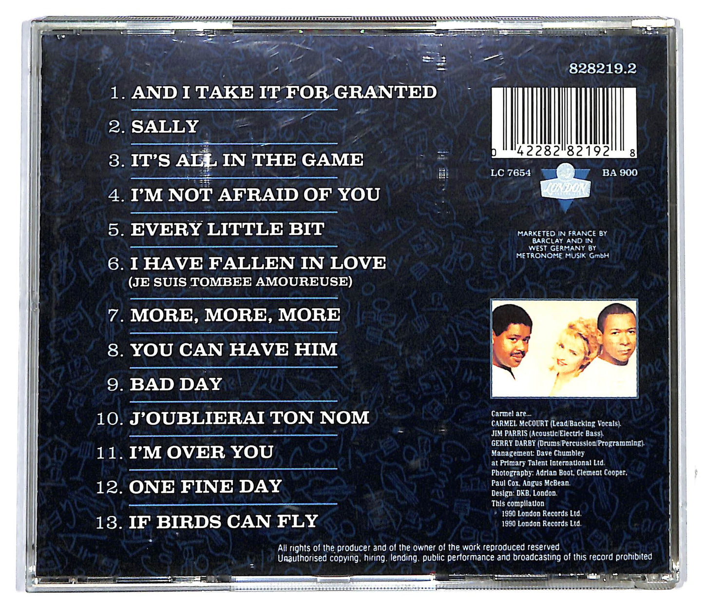 EBOND Carmel - Collected CD CD117025