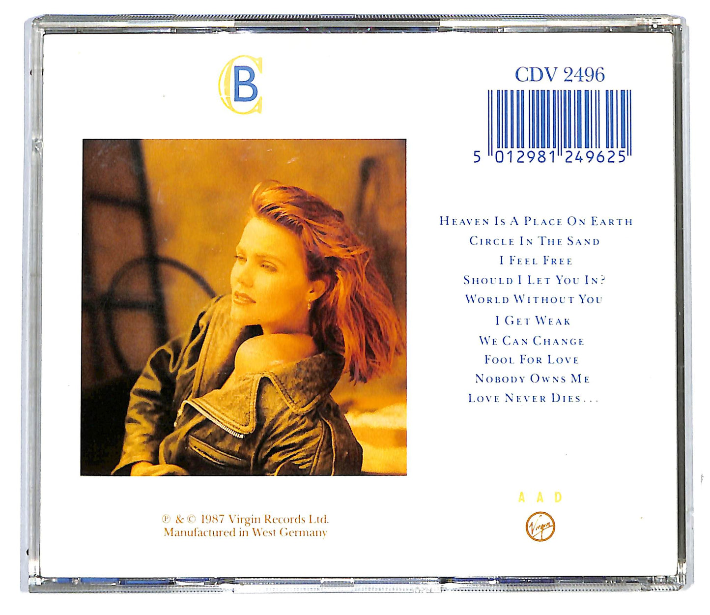 EBOND Belinda Carlisle - Heaven On Earth CD CD117027