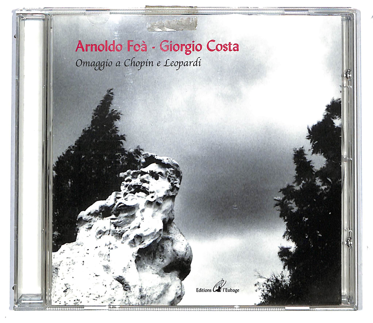 EBOND Arnaldo Foa - Giorgio Costa - Omaggio a Leopardi CD CD117101