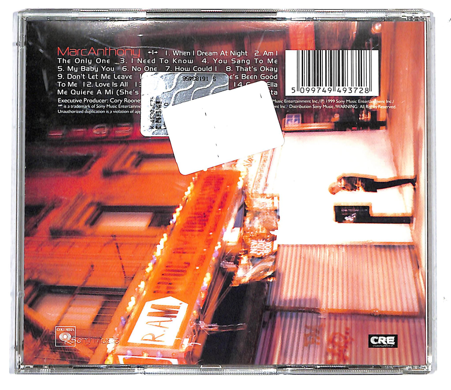 EBOND Marc Anthony - Marc Anthony CD CD117107