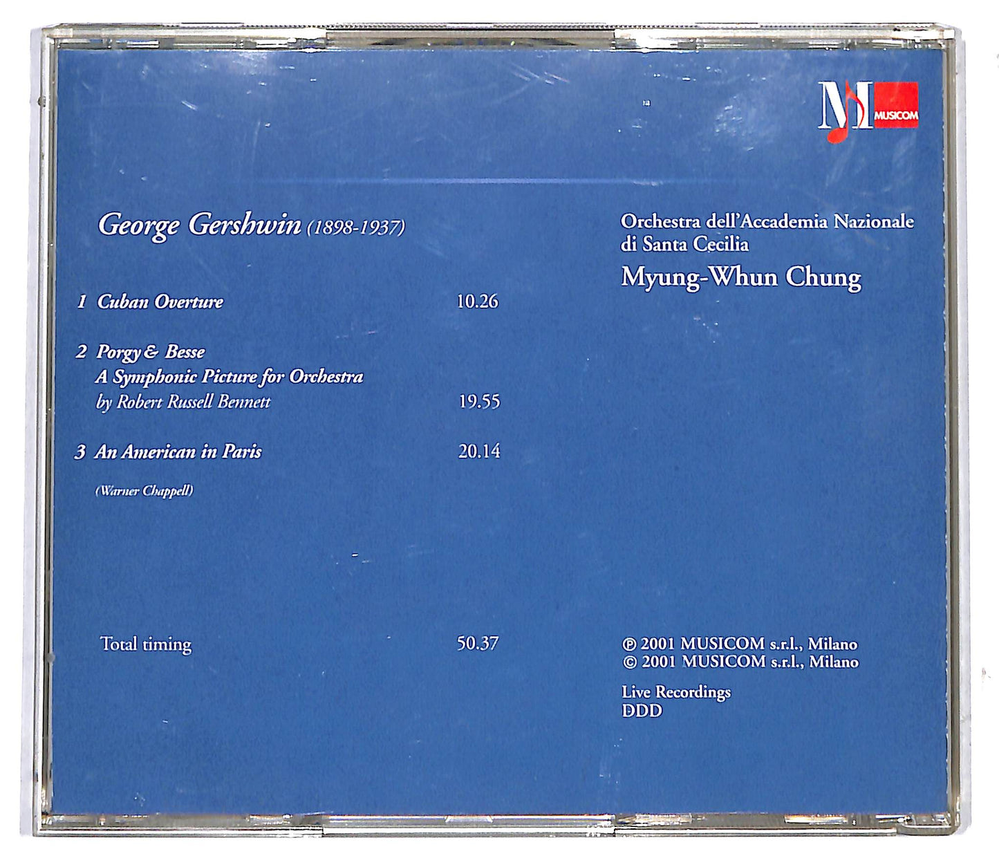 EBOND Gershwin - Cuban Overture - Porgy & Bess EDITORIALE CD CD117149