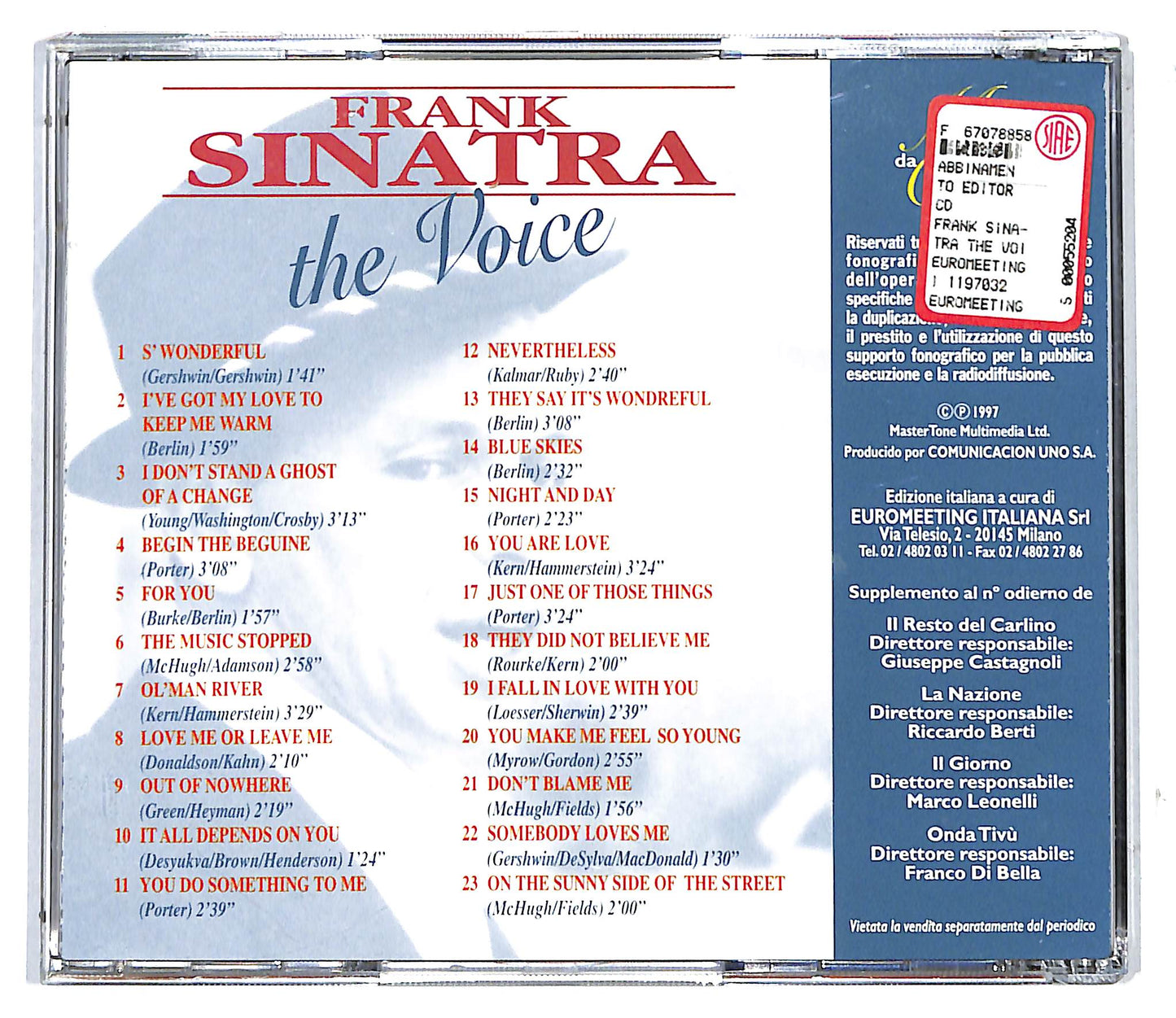 EBOND Frank Sinatra - The Voice CD CD117150