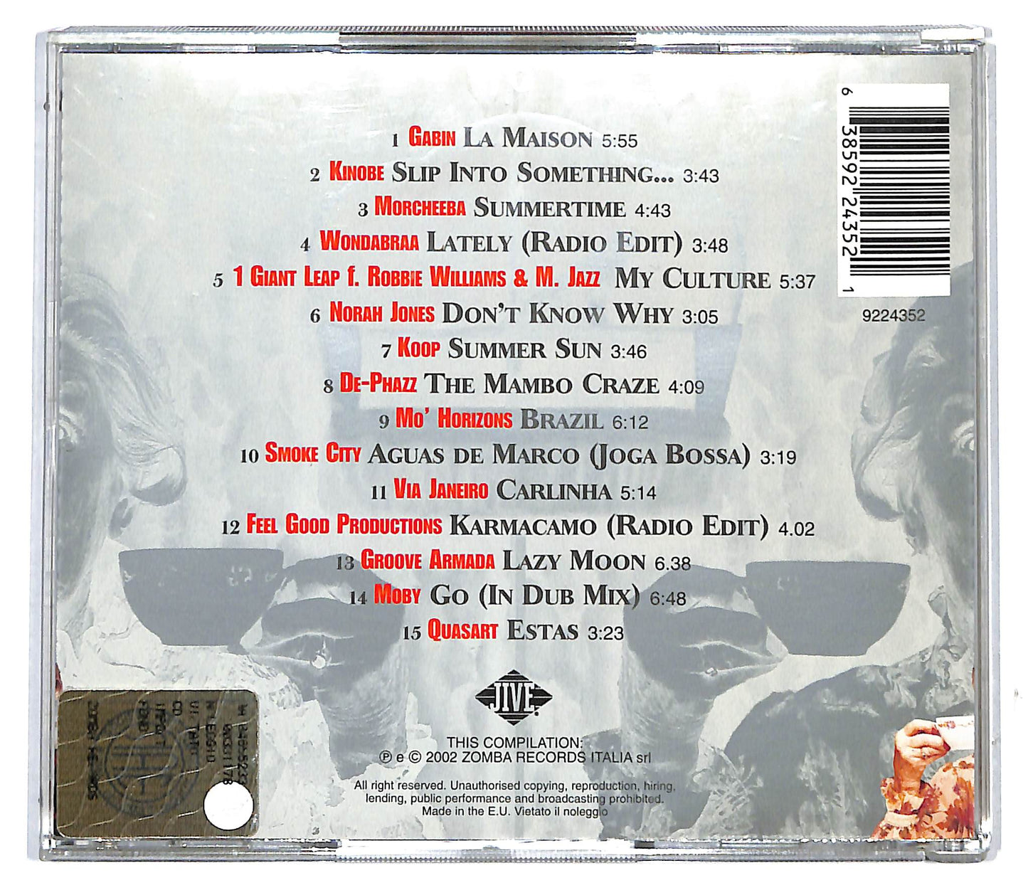 EBOND Various - Pleasure Cafe The Best And More CD CD117204