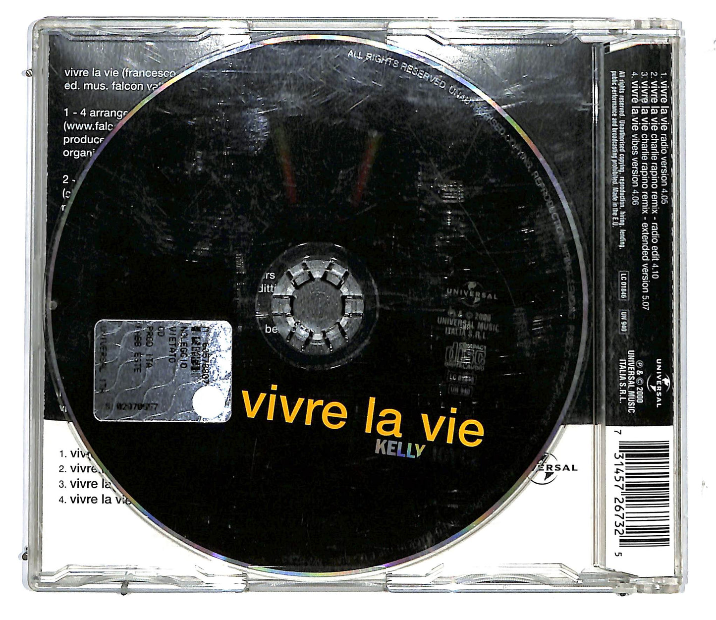 EBOND Kelly Joyce - Vivre La Vie CD CD117216